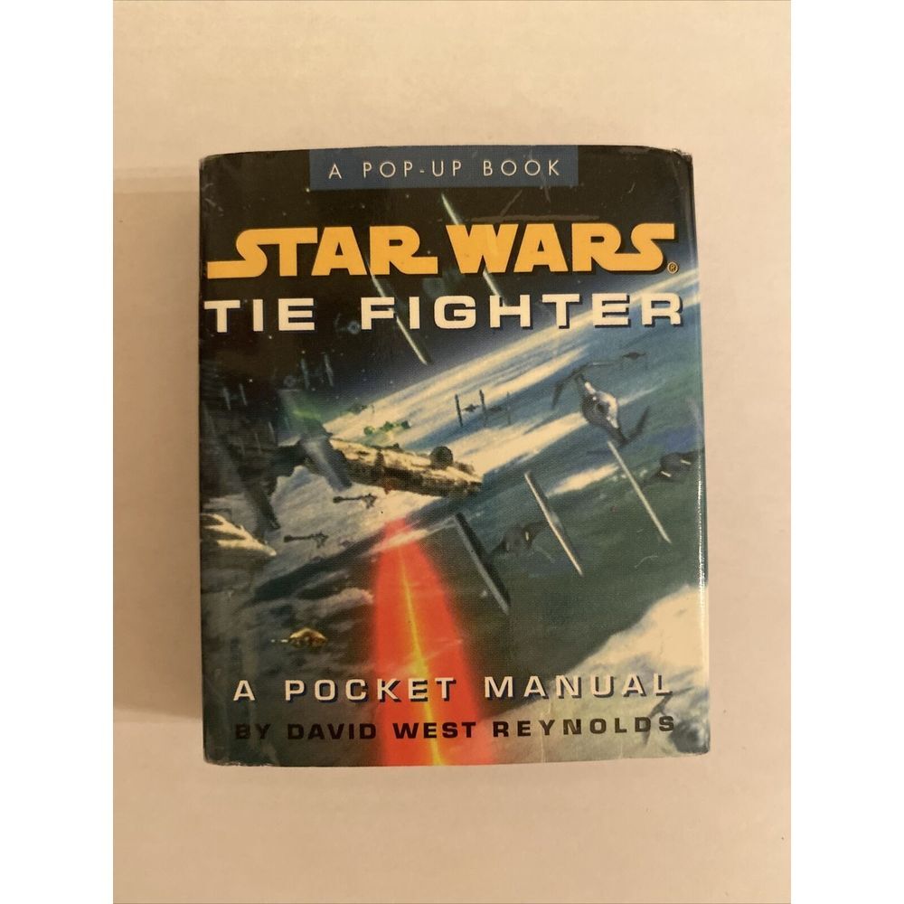 Star Wars Tie Fighter: A Pocket Manual A Pop Up by David West‎ VG